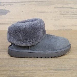 Ugg Classic Mini Fluff Women’s Ankle Boots